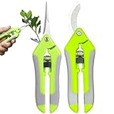 Gartenschere, 2-teiliges Set Handschere, Gartenschere, für die Küche im Freien, Obstgarten, Bauernhof, Landschaftsbau, Hinterhof, Gewächshaus und