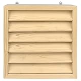 Floweringbeter Hitzebeständiger Holz-Sauna-Lampenschirm mit Bauweise, geeignet für Fenster und Ecken, bietet sichere und stabile Beleuchtung