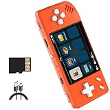 RG28XX Retro-Video-Handheld-Spielkonsole, Linux OS, Spiel-Player, 64 G, TF-Karte, 5500+ Spiele, 3100 mAh Akku, kompatibel mit Bluetooth und WLAN (Lava Orange)