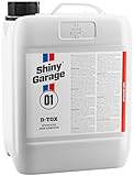 Shiny Garage Flugrostentferner Auto “D-Tox” Felgenreiniger 5l- Für Starke Verschmutzungen - Rostentferner Auto - Rostumwandler Spray - Flugrost Entfernen - Felgenreiniger Alufelgen