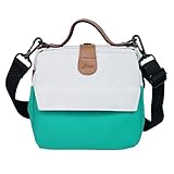 Kuprusar Kameratasche für Fotografen, kleine Kamera-Schultertasche mit Entfernungsriemen, wasserdicht, stoßfest, DSLR, SLR, spiegellose Kamera-Aufbewahrungshalter, Crossbody-Fotografie-Zubehör, Blau
