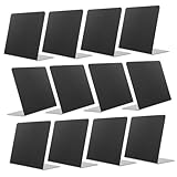 NUOBESTY 1 Set Desktop Kuchen Dessert Etikett Kartenschreiben Memoboard Tisch Memoboard Schild Stehend Nachrichtentafel Kleine Tafel Tischplatte Kreidetafel Schilder