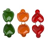 Générique Handformen – 3-teiliges Set Drücken Sie den Hersteller von einfachen Restaurants antihaftbeschichtet | Handgemachte Formen zum Backen, für Kekse, Weihnachten, Halloween, Herbst