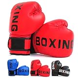 BETECK Boxhandschuhe Punchinghandschuhe Coachinghandschuhe zum Kampfsport, MMA, Muay Thai, Kickboxen 6OZ 8OZ 10OZ