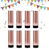Konfetti-Partygeschenke – 8-teiliges lustiges Kanonen-Set, bunte Dekoration, Innen- und Außenbereich, Veranstaltung, Geburtstag, Hochzeit, Weihnachten, Neujahr, Abschlussfeier, Urlaubsspaß, perfektes
