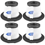 Staubsauger-Ersatzfilter,Filterteile austauschen,4Pcs Universeller Vakuumfilter,Partikel-Luftfilter,Handstaubsauger Filter,Vakuumfilterset,Schnurloser staubsauger filter zubehör