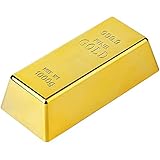 POFET Fake Gold Bar Bullion Türstopper/Briefbeschwerer für Home Office Dekoration