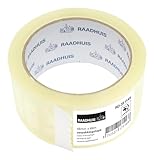 Raadhuis Paketband PP 48mmx66m transparant Low-Noise