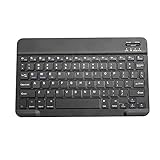 EVACH Kabellose Bluetooth-Tastatur, kompatibel mit Kindle Fire HD 10/8/Fire Max 11, Schwarz