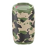 VBESTLIFE S49 Tragbarer Kabelloser Lautsprecher mit BT 5.2-Technologie, 40 W, IP67, Wasserdichter Lautsprecher, HiFi-Sound für Camping, Camouflage (Tarnung)