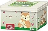 Q-tips Bio-Babystäbchen Papier Box, 64 Stück