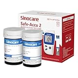 sinocare Blutzucker Teststreifen Set 50 (Safe-Accu2 Teststreifen 50 (ohne Lanzetten))