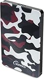 Sonnics 500GB Rot Camo Externe tragbare Festplatte USB 3.0 super schnelle Übertragungsgeschwindigkeit für den Einsatz mit Windows PC, Mac, Xbox ONE und PS4 Fat32