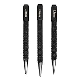 QWORK® Ankörner Satz , Durchtreiber und Körner Set , Positionierstanzer , 1.5 , 2 , 3mm , 3 Stück