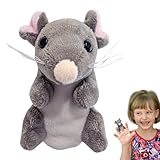 Fingerspielzeug - Kuscheltiere Finger | Plüschtier-Handpuppe, Maus-Puppe, Geschichtenerzählen, Rollenspiel, Spielzeug Für Kinder, Geburtstag, Party, Geschenk, Schulen, Spielzubehör