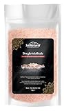 SalNatural© Rosa Fein Bergkristallsalz, Natur-Steinsalz Streusalz (bekannt als Himalaya Salz) aus Salt Range-Pakistan .100% Naturbelassen & Ohne Konservierungsstoffe