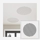 HJLKDYM Abnehmbare Revisionstüren, PVC-Revisionsklappe Mit Universeller Entlüftung, Bündig Montierte Revisionsklappe, Gute Belüftung(55x55x4.5cm)