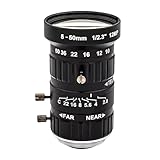 Ancyen 5-50-Mm-Kamera-Objektivkamera Teleskop Zoom Objektiv 1/2,3 'HD 12megapixel C Mount Varifokal Objektiv Professionelles Industriekamera Objektiv