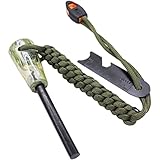 Origin Outdoors Unisex – Erwachsene Zündstahl-REL179670 Zündstahl, Grün, Einheitsgröße