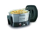 FRITEL FF 1200 – Snack-Fritteuse/Fondue – 1,5 l – 1400 W – Staubschutzdeckel – 2 bis 6 Personen – PFAS-frei
