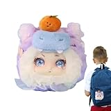 Generisch Anime-Plüsch-Umhängetasche, Anime-Plüsch-Taschenspielzeug, Weiche Charakter-Taschen-Geldbörse, Umhängetasche aus Plüsch, Cartoon-Anime-Geldbörse für Kleinkinder, Mädchen, Freunde, Frauen
