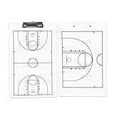 GAOSHA Basketball-Board für Fußballtrainer, trocken abwischbar, Whiteboard mit Whiteboard-Marker