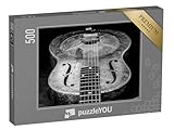 puzzleYOU: Puzzle 500 Teile „Resonator-Gitarre 1932“ – aus der Puzzle-Kollektion Musik, Menschen