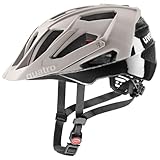 uvex Unisex-Adult Quatro cc Fahrradhelm, Oak Brown-Black matt, 56-61 cm