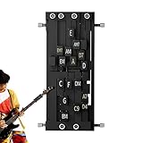 Gitarren Akkord Trainer, Gitarrenhilfe Für Akkorde, Gitarrenakkord-Übungstool, Gitarrenakkord-Helfer, Akkord-Lernsystem, Gitarrenzubehör, Tragbares Gitarrentrainer-Tool Für Anfänger, Gitarrentrainer