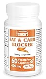 Fett und Kohlenhydratblocker - Unterstützung bei Schlankheit und Fettverbrennung - Natürliche Gewichtskontrolle - Hochwertiger Braunalgenextrakt - 100% vegan - Glutenfrei - Supersmart
