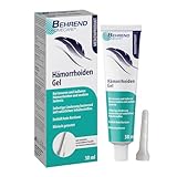Behrend Hämorrhoiden Gel AUS NATÜRLICHEN INHALTSSTOFFEN bei inneren & äußeren Hämorrhoiden, Analjucken, Analfissuren & Proktitis – Hämorrhoiden Salbe reduziert Schmerzen, Juckreiz & Brennen