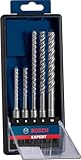 Bosch Professional 5x Expert SDS plus-7X Hammerbohrer Set (für Stahlbeton, Ø 5-10 mm, Zubehör Bohrhammer) | 5 Stück (1er Pack)