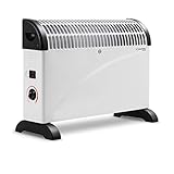 TROTEC Konvektor Heizung TCH 20 E – Heizleistung 750 W / 1250 W / 2000 W – Elektro Heizkörper