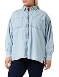 Levi's Damen Villa Tunic Hemd Collision Course 1 (Blau) L