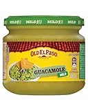 Old El Paso Tortilla Salsa Dip Guacamole – Mild-würzige Avocado-Sauce – 1 x 320 g
