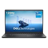 Dell 15 Laptop DC15250 15.6 Inch FHD (1920 x 1080) 120Hz, Intel Core i5-1335U, Intel UHD Graphics, 16GB DDR4 RAM, 512GB SSD, Windows 11 Home, QWERTY Keyboard - Black
