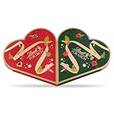 Lindt Schokolade | Pärchen Adventskalender 2025 | 505g | süße Überraschungen hinter 2 x 24 Türchen, zum teilen mit Ihren Liebsten | weihnachtliche Schokolade für die Adventszeit