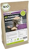 Vita2You Flohsamenschalen Bio 99% Reinheit 1000g - Laborgeprüft - 100% Bio Anbau - 1kg indische Flohsamen Schalen - Premium Qualität