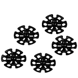 Trekkingstöcke Schneekörbe 5PCS Beutel Trekkingstock Schneeschlamm Skikorb Walking Wanderstock Ersatzzubehör Trekkingstock-Zubehör für Bergstock mit einem Durchmesser von 1,1 cm