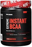 Body Attack Instant BCAA - 500 g - Ice Tea Lemon - Made in Germany - Gut lösliches, veganes BCAA Pulver im Verhältnis 2:1:1 - Zuckerfreie Aminosäuren für Muskelaufbau Training - Mit L-Leucin