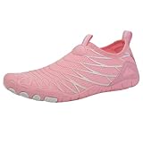 Generisch Aquaschuhe Herren Damen Und Unisex Barfußschuhe Schnell Trocknend Laufschuhe Casual Schwimmschuhe Atmungsaktiv Trekkingschuhe rutschfeste Zehenschuhe Fitnessschuhe Outdoorschuhe