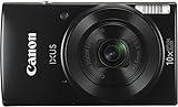 Canon IXUS 180 Digitalkamera (20 MP, 10 x Opt. Zoom, 4 x dig. Zoom, 6,8cm (2,7 Zoll) LCD Display, WLAN, Bildstabilisator) schwarz