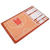 Yardwe Basketball-taktiktafel Fußball-klemmbrett Für Trainer Trockenlöschtafel Für Trainer Tennis-Coaching-Board Basketball-klemmbrett Basketball-trainingsgeräte Basketballausrüstung PVC