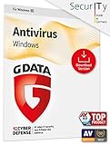 G DATA Antivirus 2022 | 15 Geräte - 1 Jahr | Aktivierungscode per Email | Made in Germany | Windows PC | Download | zukünftige Updates inklusive