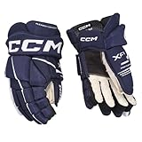 CCM Tacks XF80 Senior Eishockey Handschuhe (Navy/Weiß, 13 Zoll)