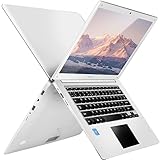 LincPlus Laptop Notebook 14 Zoll Full HD 4GB RAM + 64GB Netbook mit QWERTZ Tastaturlayout für Home/Office, Windows 10 S