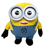 Play by Play Minions Rise of Gru Minions Plüschtier Premium Kuscheltier Neu Auswahl Bob, Otto, Kevin, Stuart, Dave mit PVC Augen Original Lizenz (Bob 30cm)