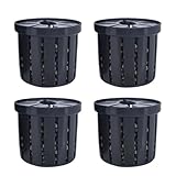 Niesel Aquarien Pflanzen Töpfe - Stabile Fischtank Pflanzen Töpfe,Pflanzgefäß für Aquaristik Kommerziell &