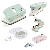 Vaessen Creative 1618-104 Schreibtisch Set, Mintgrün, 5 Stück, Ideal für das Büro, den Bastelraum oder die Schule, Mint green, One size