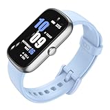 anyloop Fitness Tracker Watch with Heart Rate Blood Oxygen Sleep Monitor, IP68 Waterproof Step Counter Watch Sport Activity Tracker Pedometer, Fitness Watches for Women Men Kids (Dark Blue)